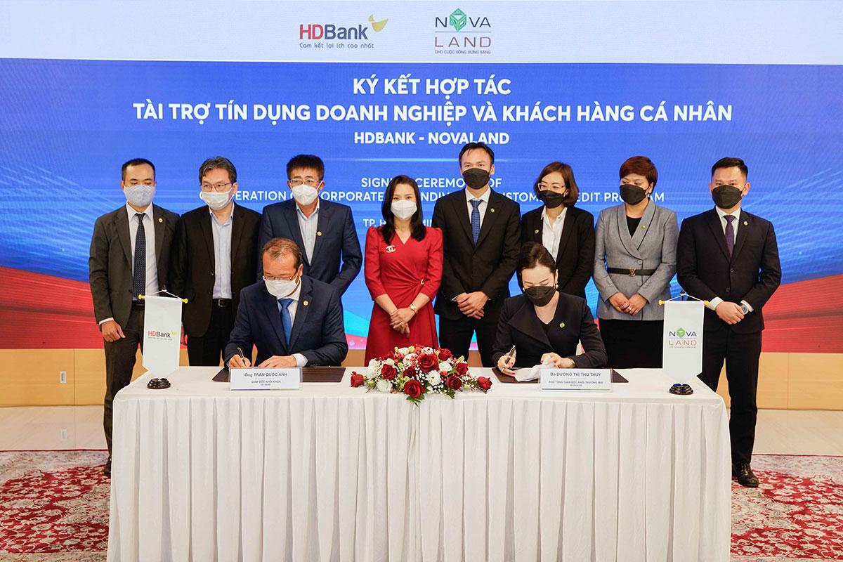 HDBank ký kết hợp tác với Novaland, cung cấp gói tài chính cho người mua nhà - ảnh 1