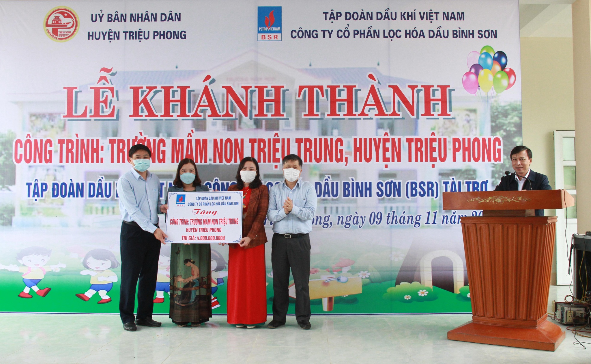 Dấu chân thiện nguyện của những người thợ lọc dầu BSR - ảnh 2