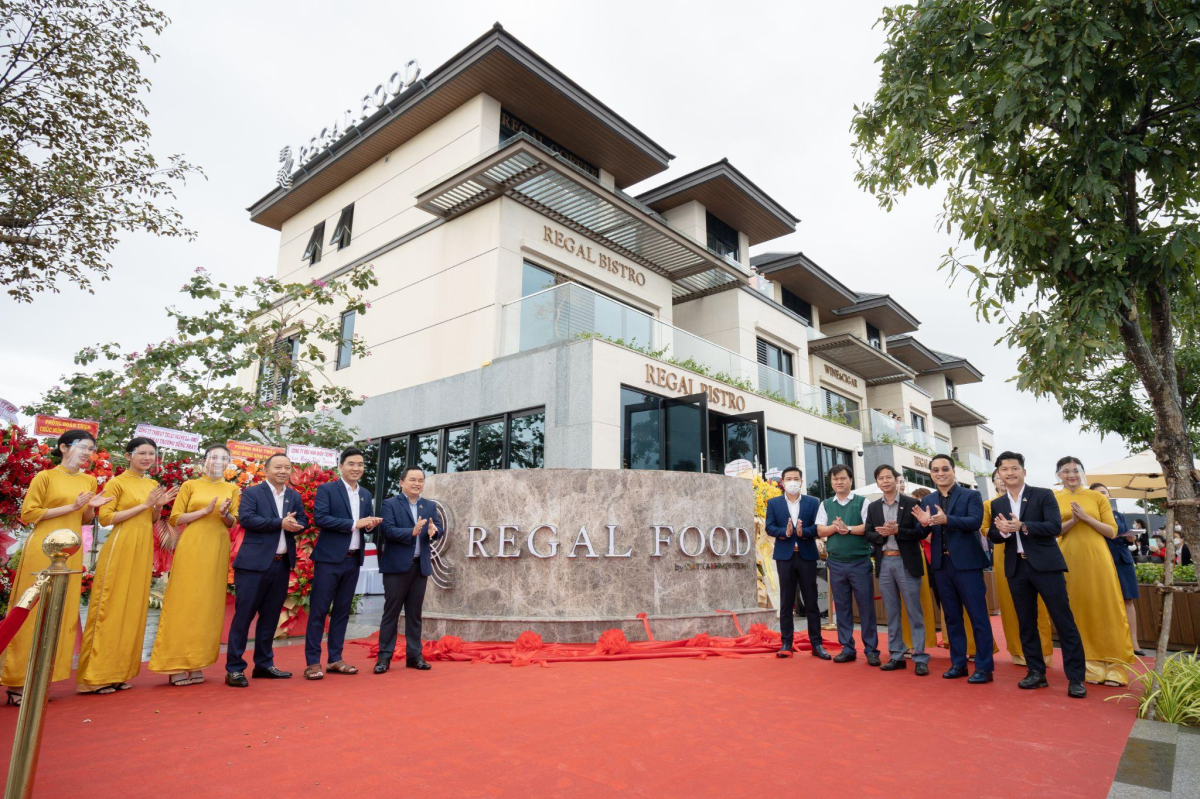 Sự kiện khai trương Regal Food Victoria tại khu biệt thự Đảo Ngọc Regal Victoria.