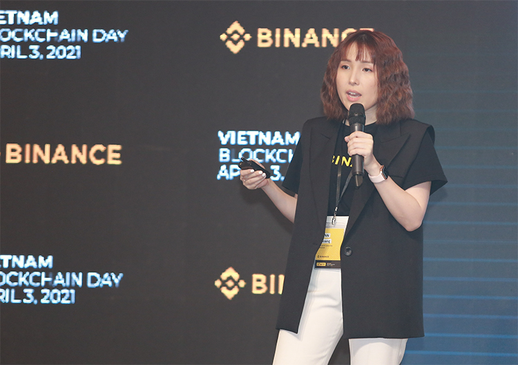 Lynn Hoàng - Giám đốc Binance khu vực Đông Nam Á.