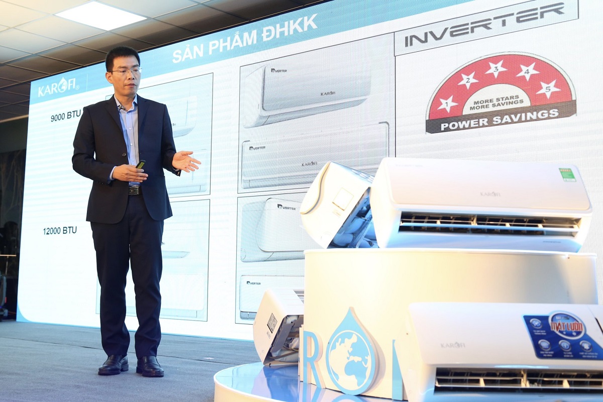 Bốn sản phẩm điều hoà thông minh được Karofi giới thiệu trong tháng 1/2022