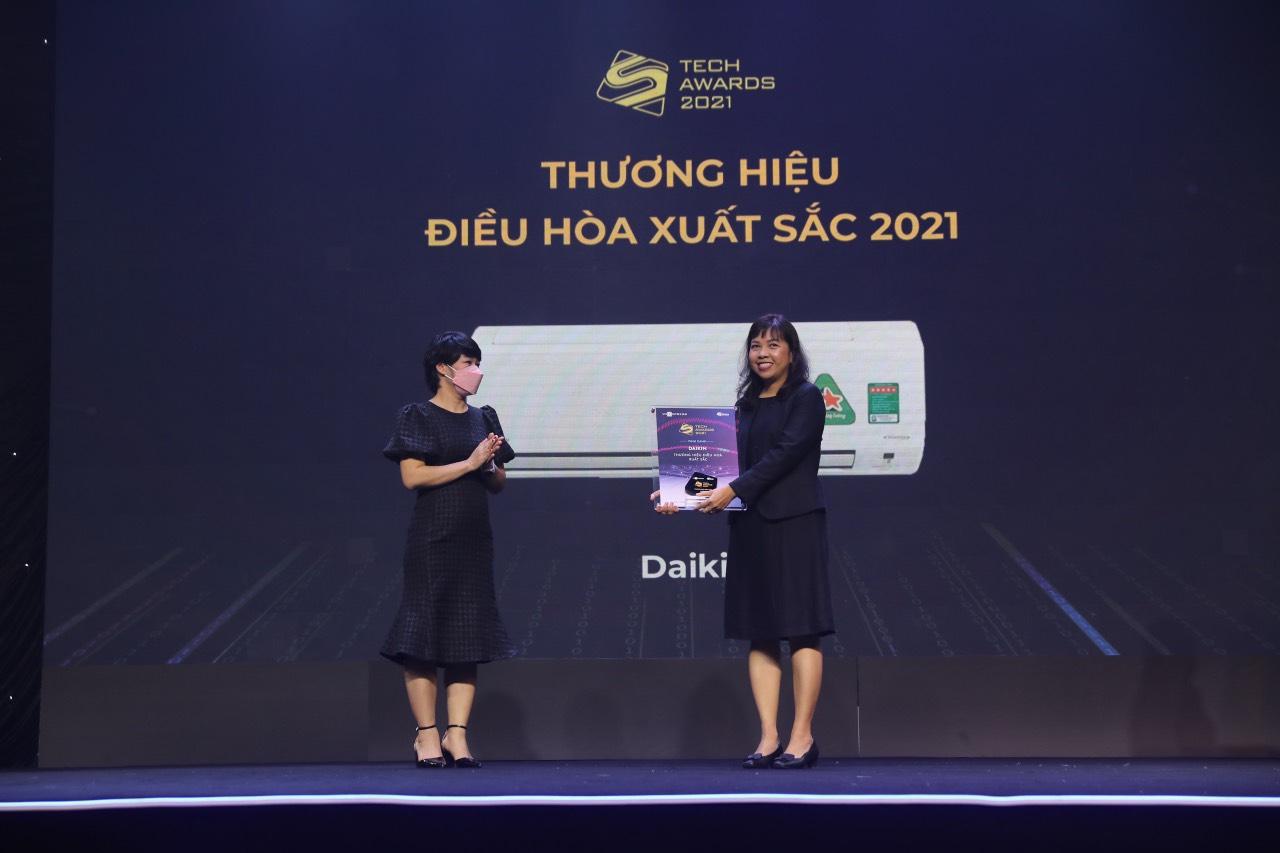 Daikin 3 năm liên tiếp là thương hiệu điều hòa xuất sắc Tech Awards - ảnh 1