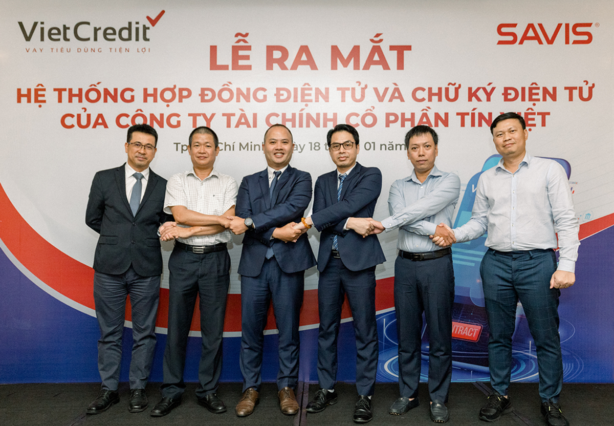VietCredit ra mắt hệ thống hợp đồng điện tử và chữ ký điện tử - ảnh 1
