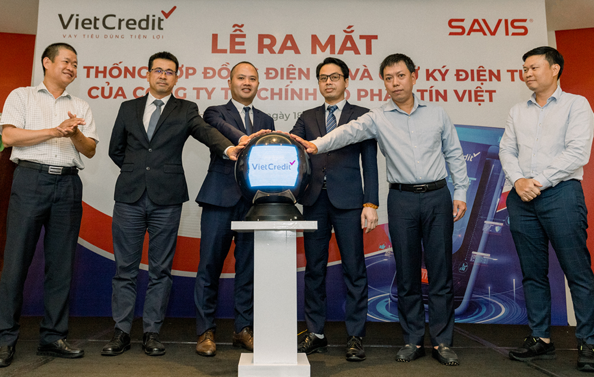 VietCredit ra mắt hệ thống hợp đồng điện tử và chữ ký điện tử - ảnh 2