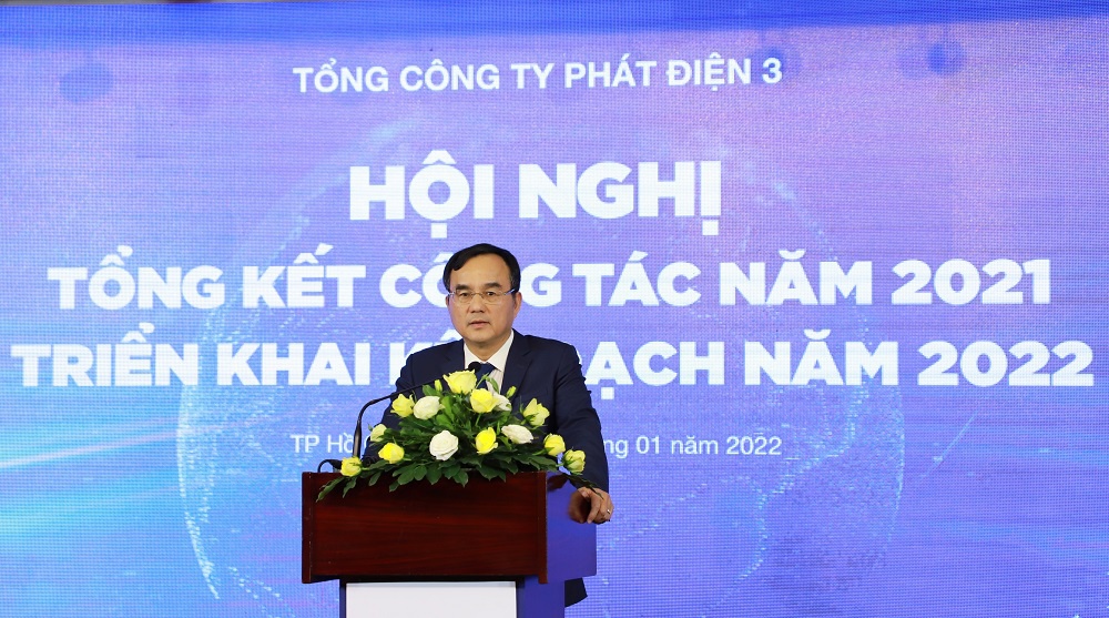 EVNGENCO3 tổng kết công tác năm 2021 và triển khai kế hoạch năm 2022 - ảnh 2