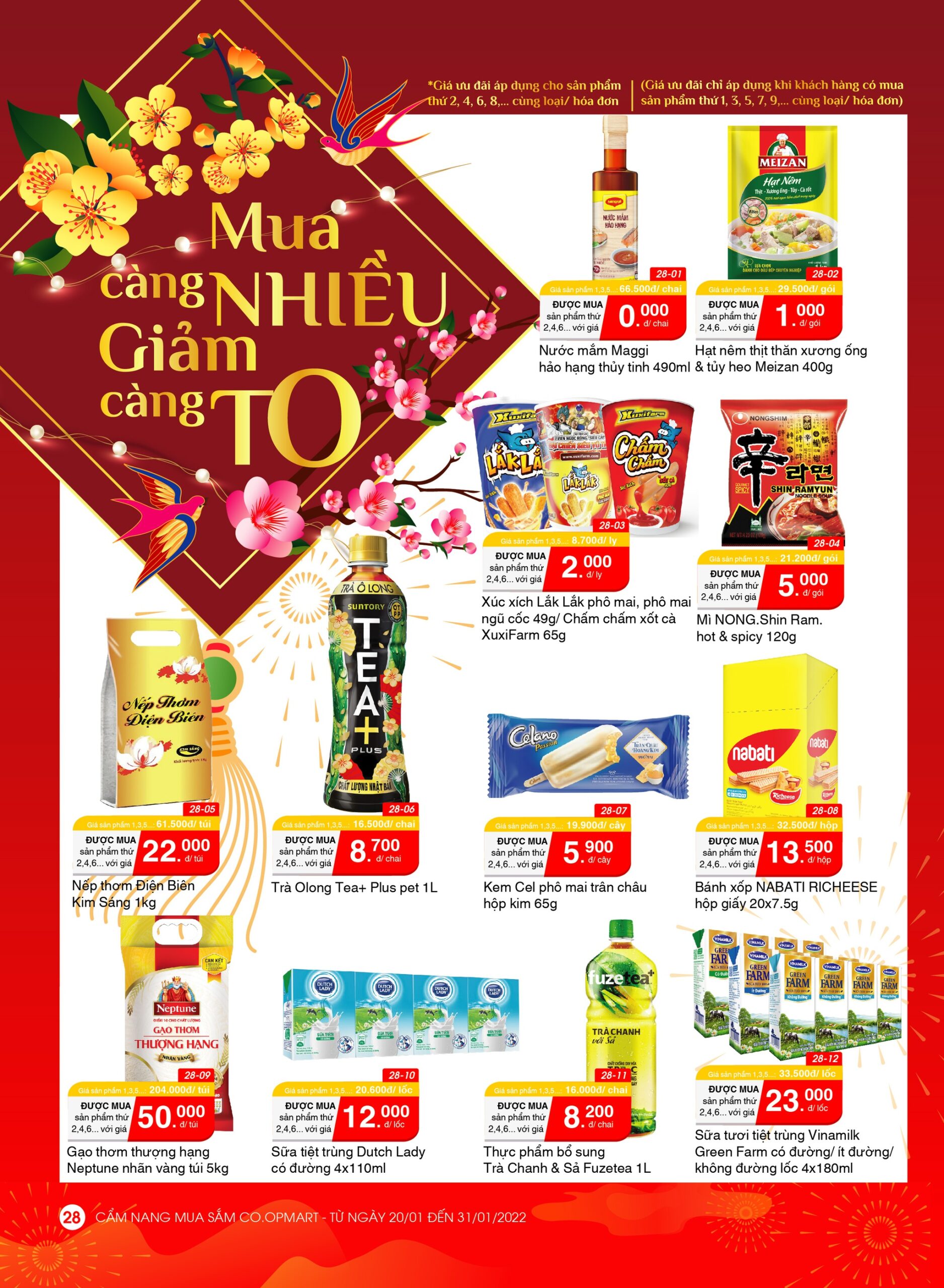 Mua hàng tết chỉ với giá 0 đồng tại Co.opmart và Co.opXtra - ảnh 2