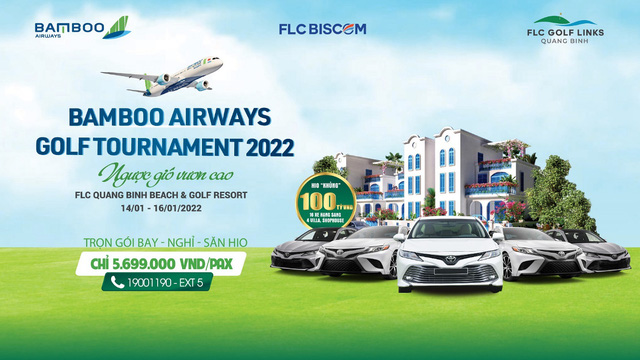 Bamboo Airways Golf Tournament mở màn chuỗi giải đấu lớn năm 2022 - Ảnh 1.