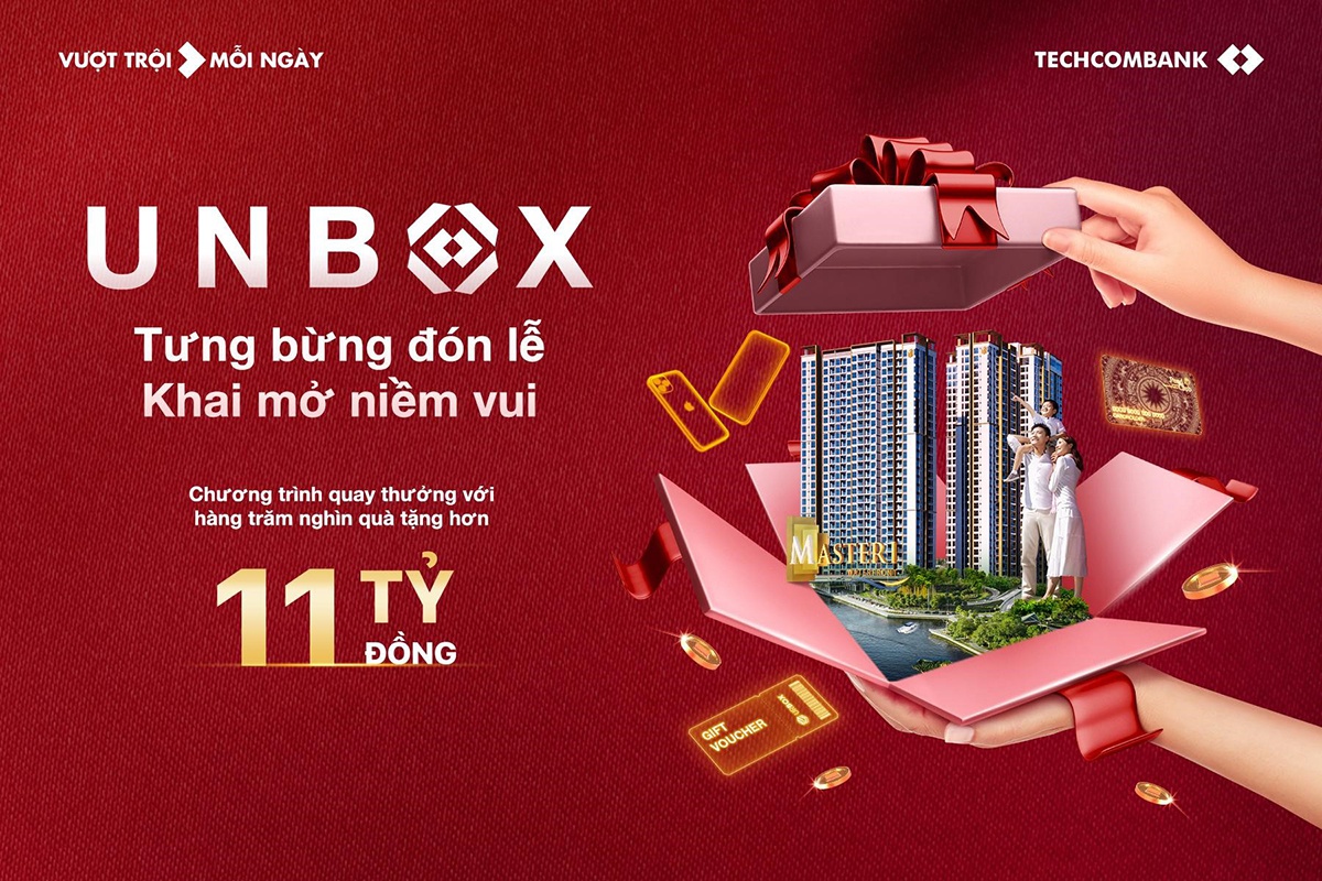 Thanh toán thẻ Techcombank, nhận ngàn quà tặng ‘Tưng bừng đón lễ, khai mở niềm vui’ - ảnh 1
