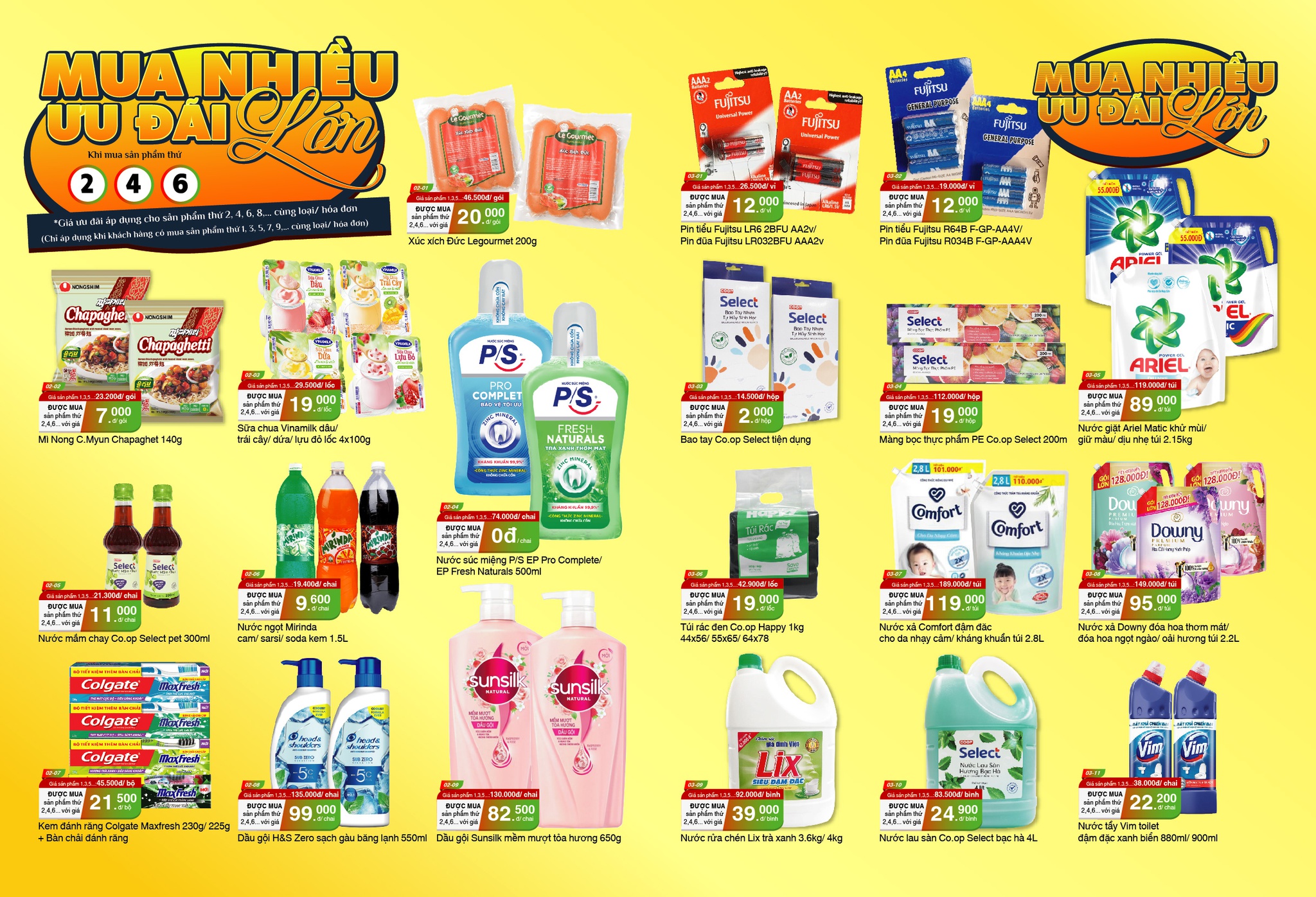 Hệ thống siêu thị Co.opmart và Co.opXtra khuyến mãi lớn đầu năm - ảnh 3