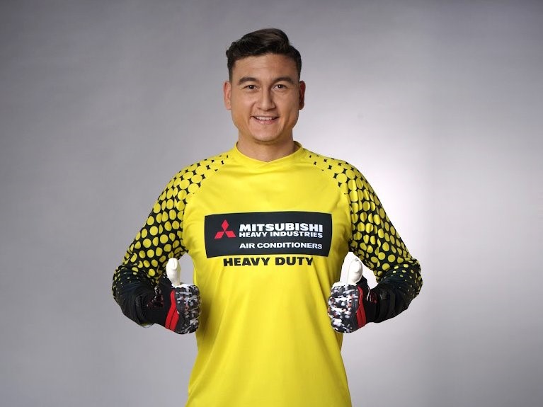 Thủ môn Đặng Văn Lâm – Đại sứ thương hiệu Mitsubishi Heavy Industries tại Việt Nam.