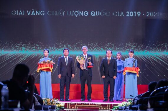 TH true MILK đạt giải Vàng Chất lượng quốc gia 2019 – 2020