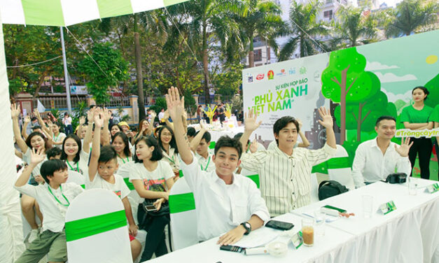 Trồng 30.000 cây xanh để mang lại không gian trải nghiệm và bảo vệ môi trường