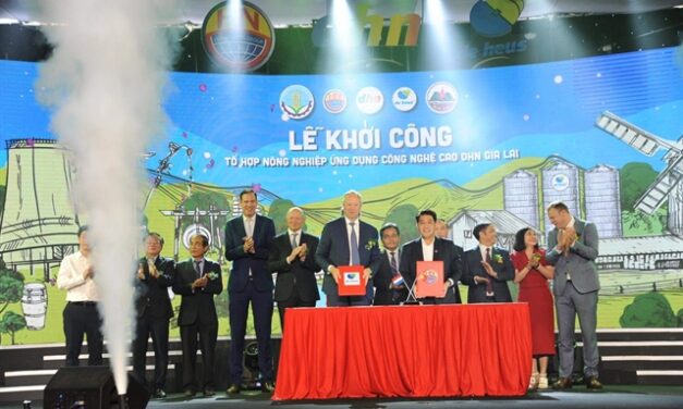 High-tech agriculture complex construction starts in Gia Lai