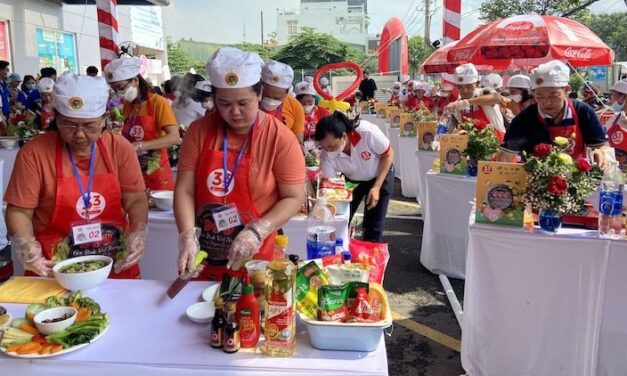 Hơn 999 gia đình cùng Saigon Co.op xác lập kỷ lục về nấu ăn