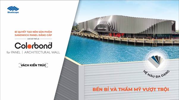 Vũ khí bí mật từ BlueScope cho chủ đầu tư xây nhà xưởng với sandwich panel