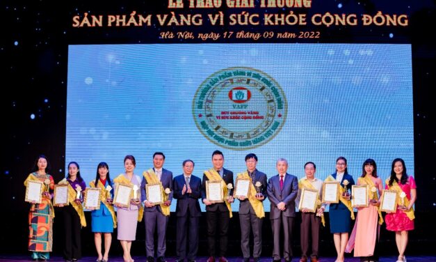 Herbalife Việt Nam nhận Giải thưởng ‘Sản Phẩm Vàng Vì Sức Khỏe Cộng Đồng năm 2022’